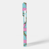 ランとチェーン、ピンクとブルー Case-Mate iPhoneケース (裏面 / 左)