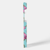 ランとチェーン、ピンクとブルー iPhoneケース (左側面)