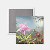 ランとハミングバード3羽 マグネット (正面/裏面)