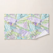 ランとヤシ葉の バスタオルセット (ハンドタオル)