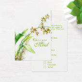 ランの花の緑のOncidium Leucochilum (デスク)