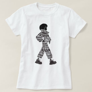 ランウェイ ファッション モデル Tシャツ