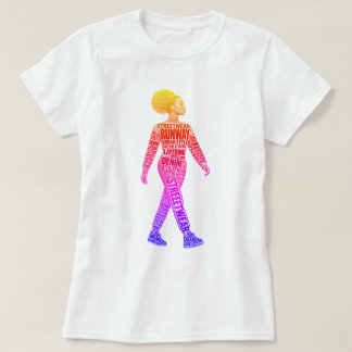 ランウェイ ファッション モデル Tシャツ
