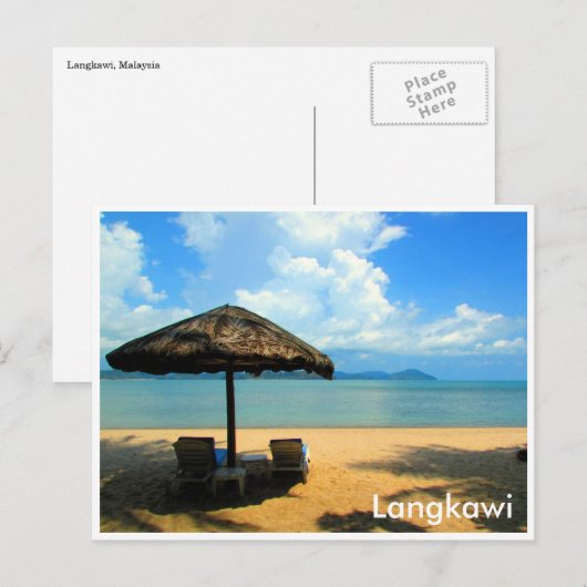 ランカウイくつろぎ ポストカード (正面/裏面)