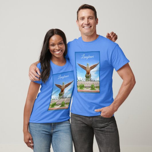 ランカウイイーグル像マレーシア休暇のお土産 Tシャツ (ユニセックス)