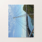 ランカウイ吊り橋マレーシア。 ジグソーパズル (縦)