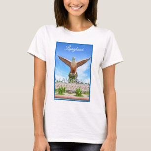 ランカウイMalaysia Eagle像ランドマーキング土産 Tシャツ