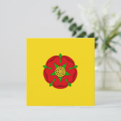 ランカシャー国旗 カード (スタンド正面)