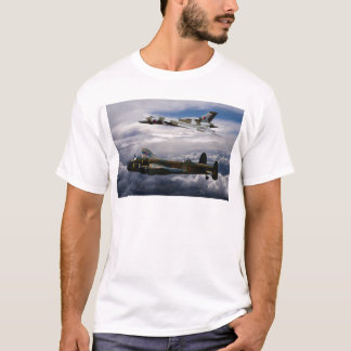 ランカスターおよびVulcan XH558 Tシャツ