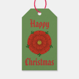 ランカスターのレッドローズ ギフトタグ