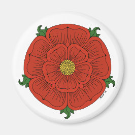 ランカスターのレッドローズ マグネット