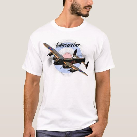 ランカスターの爆撃機 Tシャツ (正面)