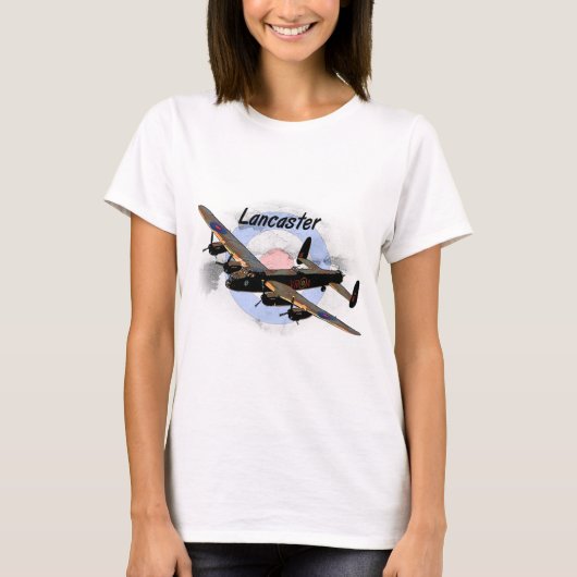 ランカスターの爆撃機 Tシャツ (正面)