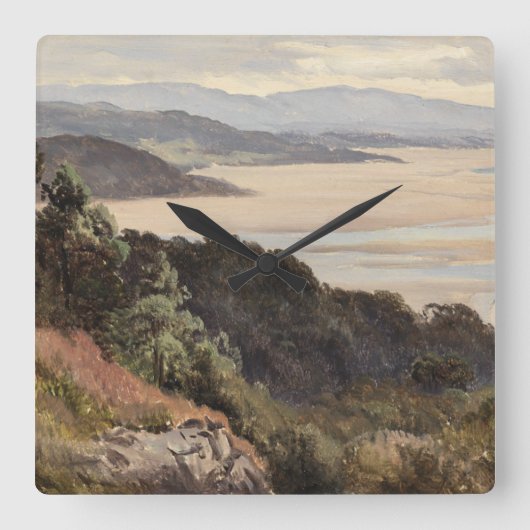 ランカスターの砂 スクエア壁時計 (正面)