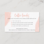 ランカスターの胎盤の名刺 名刺 (裏面)