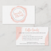 ランカスターの胎盤の名刺 名刺 (正面/裏面)