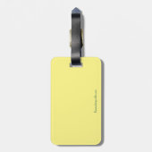 ランカスターの荷物のラベルの財布の付属のキーホルダー ラゲッジタグ (裏面縦)