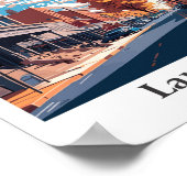 ランカスターペンシルバニアトラベルアートヴィンテージ ポスター (角)