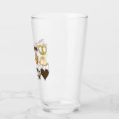 ランカスターペンシルバニアPAオランダフードアミッシュカントリー タンブラーグラス (左)