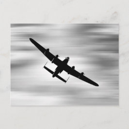 ランカスター爆撃機。 ポストカード