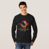 ランカスター皆既日食 Tシャツ (正面フル)