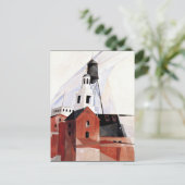 ランカスター絵画ス・チャールズ・デムース ポストカード (スタンド正面)