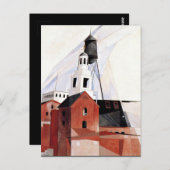 ランカスター絵画ス・チャールズ・デムース ポストカード (正面/裏面)