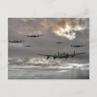 ランカスター襲撃 ポストカード