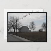 ランカスター郡の冬~ 20 ポストカード (正面/裏面)