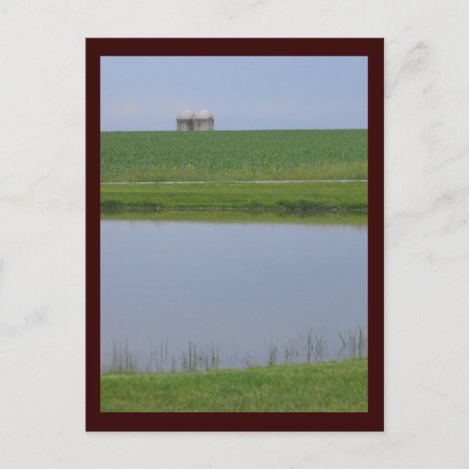 ランカスター郡の~春~ 3 ポストカード (正面)