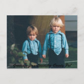 ランカスター郡パからの挨拶!ポストカード ポストカード (正面)