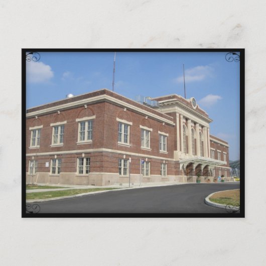 ランカスター駅はがき。追加文字。 ポストカード (正面)