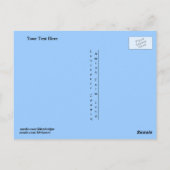 ランカスター・アミッシュ・ポストカード！アミッシュ諺！牛 ポストカード (裏面)