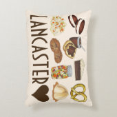 ランカスター, PAペンシルバニアオランダアミッシュフーズ アクセントクッション (正面(垂直))