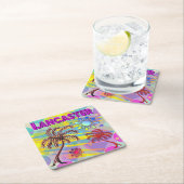 ランカスターHappy and Hope Coaster スクエアペーパーコースター (インサイチュ)