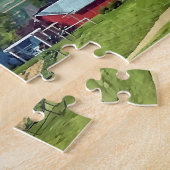 ランカスターPAファミリーファームイン春 ジグソーパズル (側面)