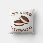 ランカスターPAペンシルバニアオランダフードウーピーパイ クッション (正面)