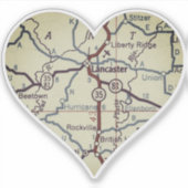 ランカスターWIマップ シール (正面)