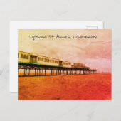 ランカビクトリアンシャーの聖アンネス埠頭 ポストカード (正面/裏面)
