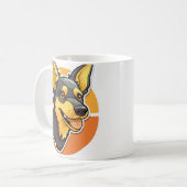 ランカ誇りを持ったシャーのヘレラーマグの所有者 コーヒーマグカップ (正面左)