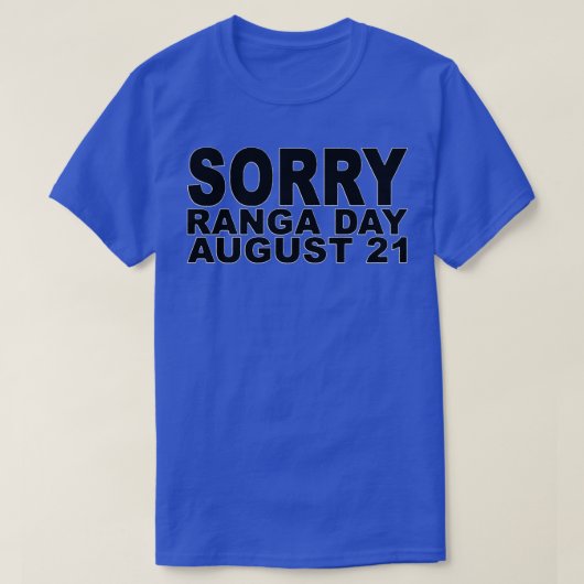 ランガの日2 Tシャツ (デザイン正面)