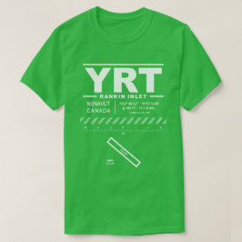 ランキンインレット空港YRT Tシャツ