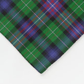 ランキンスコットランド藩ランキンタータンチェックプレイド フリースブランケット (角)