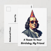 ランキン・フェストの誕生日 ポストカード (正面/裏面)