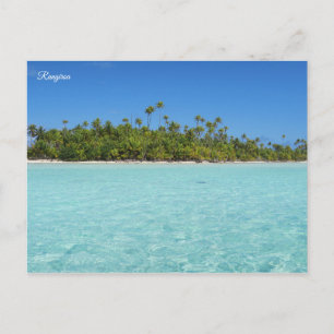 ランギロア熱帯島 ポストカード