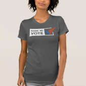 ランクMI投票T型 Tシャツ (正面)