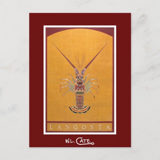 ラングスタ ポストカード (正面)