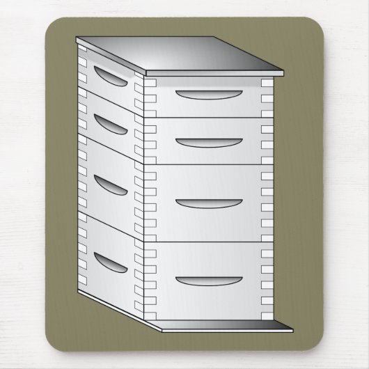 ラングストロビーハイブ マウスパッド (正面)