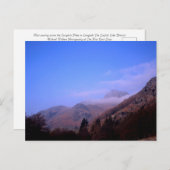 ラングデール橋の上の霧 ポストカード (正面/裏面)