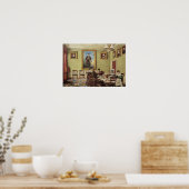 ラングトンホールの食堂 ポスター (キッチン)